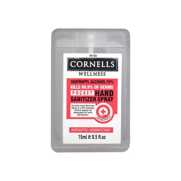 Cornell'S Pocket Hand Sanitizer Spray 15ML