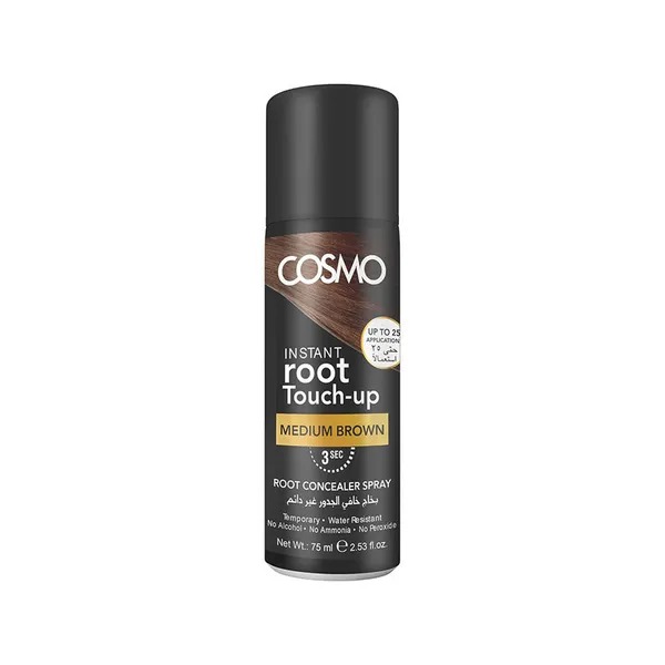 Cosmo Instant Root Touch-Up Medium Brown 75ml