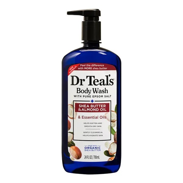 Dr Teal's Epsom Salt Body Wash - Shea Butter & Almond Oil 710ml