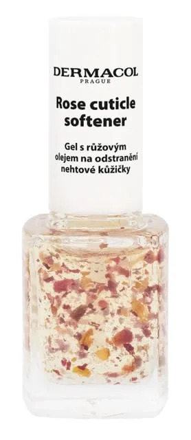 Dermacol Rose Cuticle Softener Gel Oil