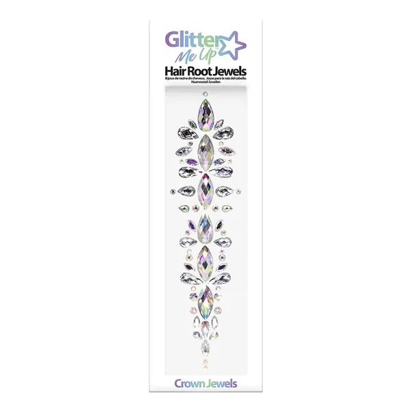 Glitter Me Up Crown Hair Root Jewels