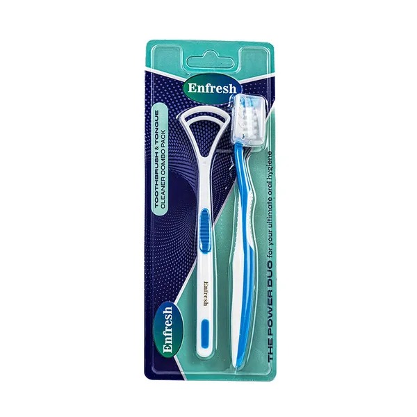 Enfresh Tongue cleaner w/Toothbrush