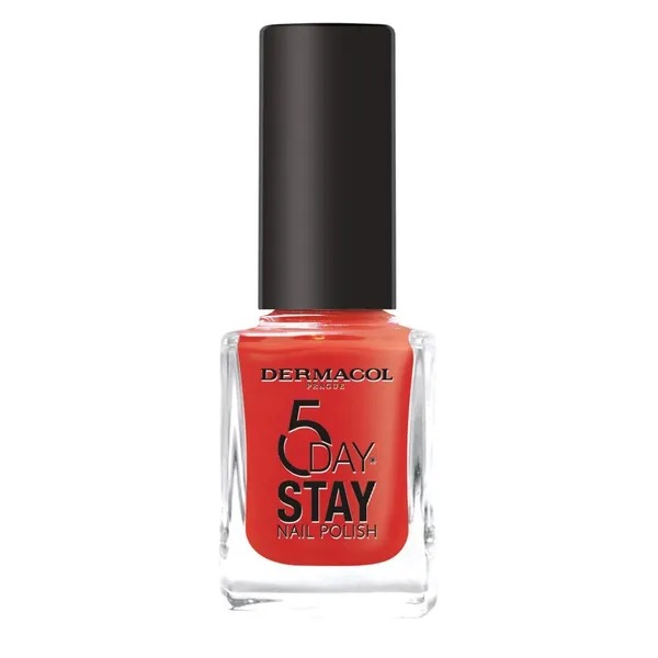Dermacol Longlasting Nail Polish 5 Days Stay (No.52 Too hot)