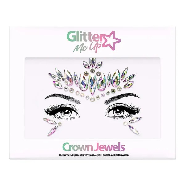 Glitter Me Up Crown Face Jewels