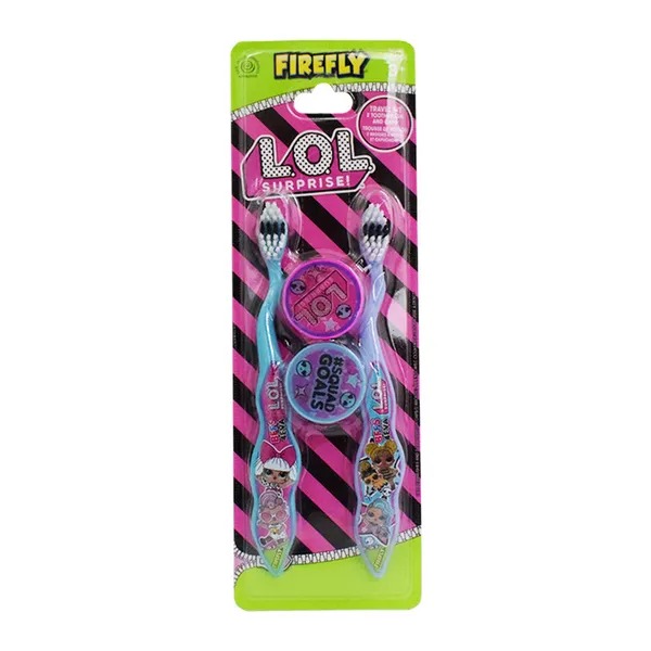 Firefly LOL Surprise  2 T.Brushes and 2 Caps Twin Pack