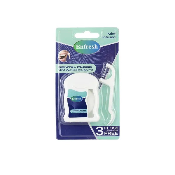 Enfresh Dental Floss Mint Waxed 50/55M