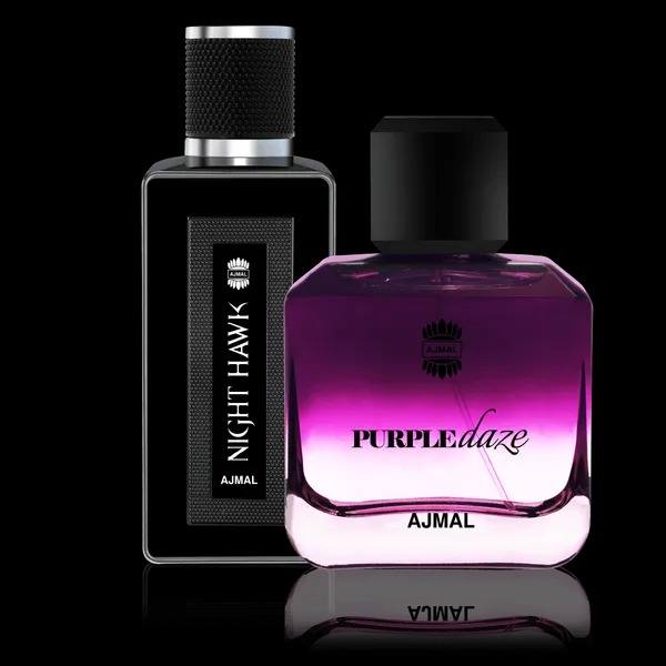 Night Hawk & Purple Daze Signature For Unisex Scents Bundle Long Lasting Perfume Gift Set