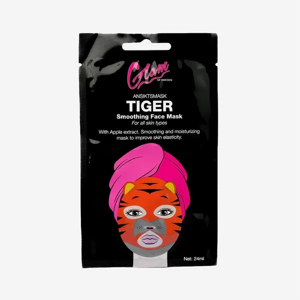 Glam of Sweden Face Mask Tiger