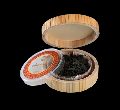 Oudh Mubakhar 50g Unisex | Luxury Bakhoor in Bamboo Box | Authentic Arabian Oud