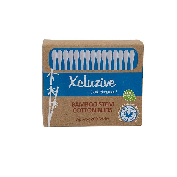 Xcluzive Bamboo Stem Cotton Buds - 200's