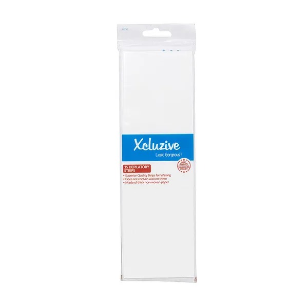 Xcluzive Depilatory Strips 15S