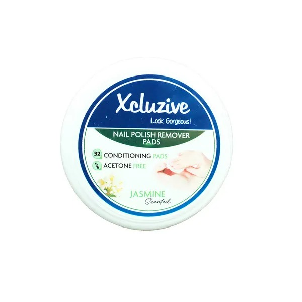 Xcluzive Nail Polish Remover Pads 32s Jasmine