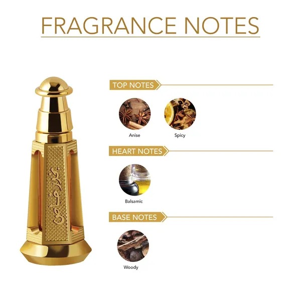 Bakhoor Khas Oud 3ml Unisex | Concentrated Arabian Oud Essence | Premium Aroma