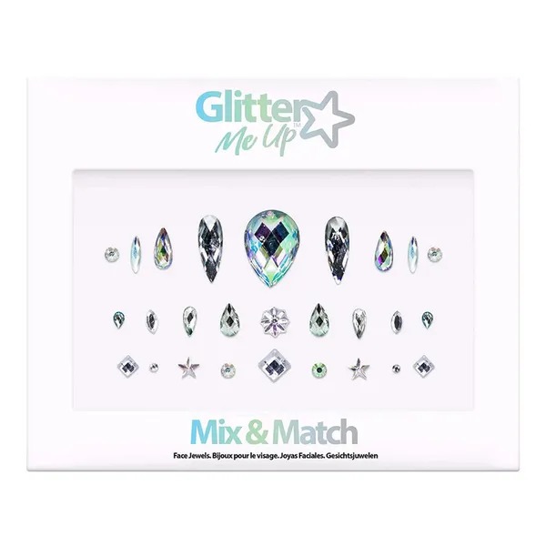 Glitter Me Up Mix & Match Gems Face Jewels