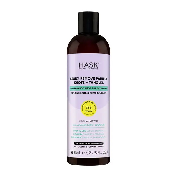 Hask Texture Solutions Pre-Shampoo Mega Slip Detangler 355ml