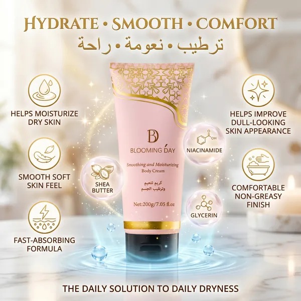 Blooming Day Smooth & Moisturizing Body Cream 200gm