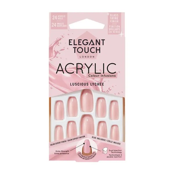 Elegant Touch Colour Acrylic Luscious Lychee