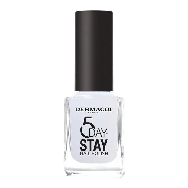 Dermacol Longlasting Nail Polish 5 Days Stay (No.56 Arctic White)