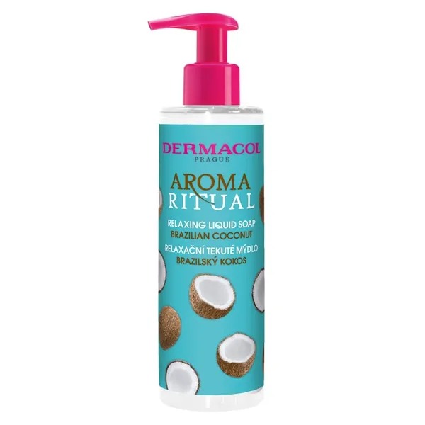 Aroma Moment Relaxing Liquid Soap - Brazilian Coconut for All Skin Types with Fine Lather Formation and Gentle Cleansing