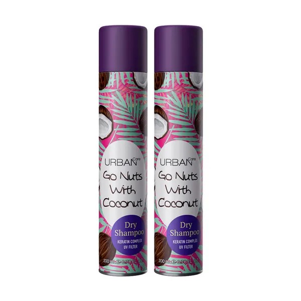Urban Care Go Nuts With Coconut Dry Shampoo 200ml  Buy 1 Get 1 Free
