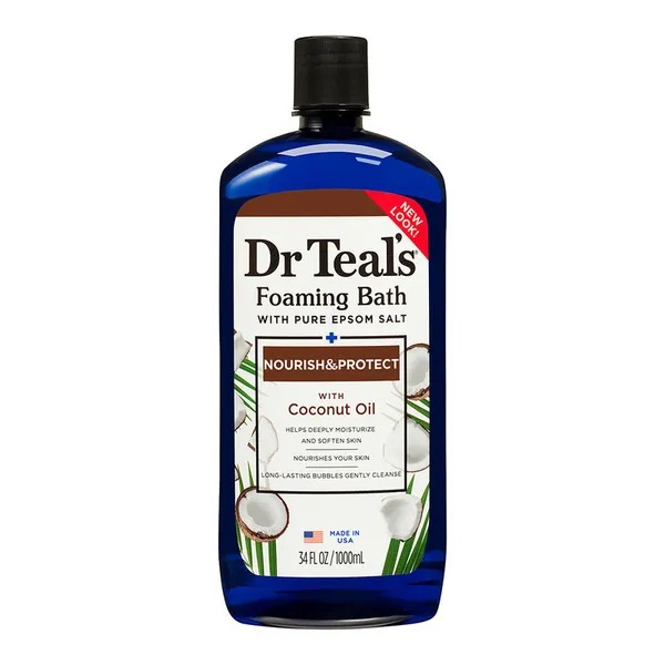 Dr Teal's Foaming Bath - Coconut Oil 1000ml