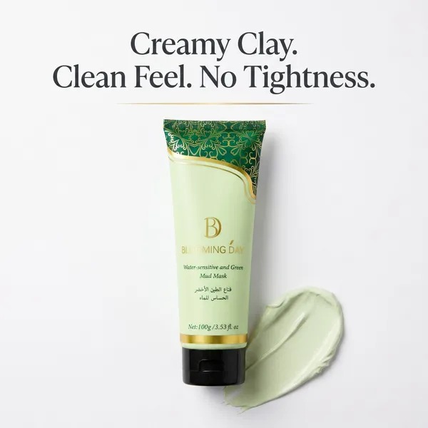 Blooming Day Water-sensitive and Green Mud Mask 100gm Clay Mask