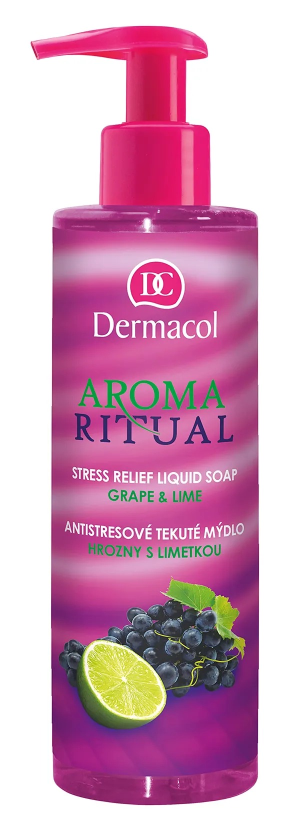 Dermacol Aroma Ritual Stress Relief Liquid Soap - Grape and Lime
