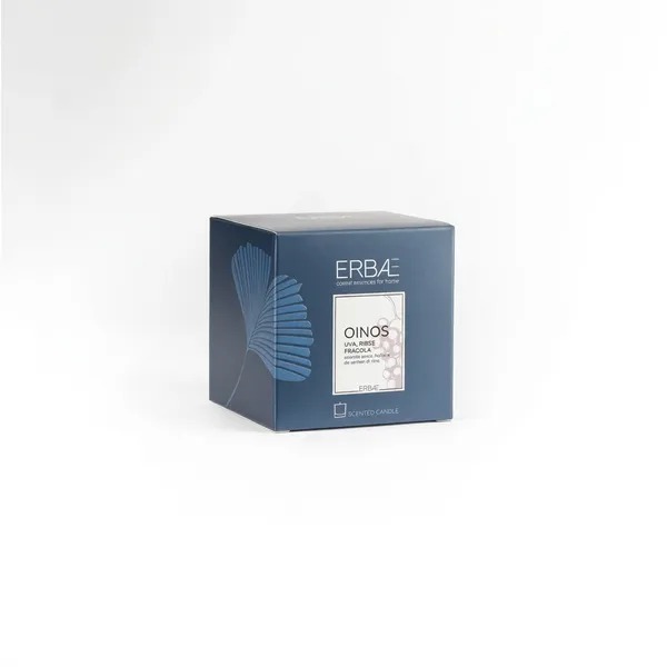 Erbal Oinos Scented Candle Transparent 210g