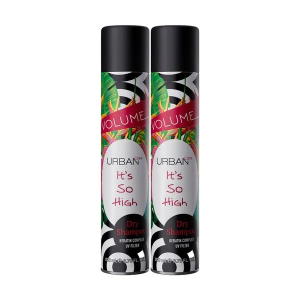 Urban Care It's So High Dry Shampoo Keratin Complex UV Filter -200ml  Buy 1 Get 1 Free