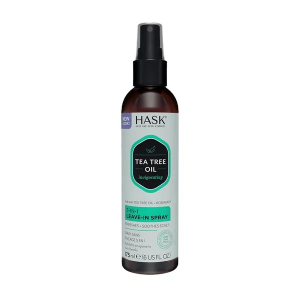 Hask Tea Tree Oil & Rosemary 5 in 1 Leave-In Spray 175ml