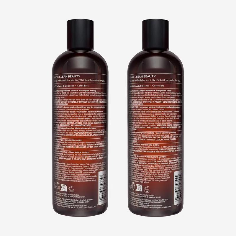 Hask Biotin Shampoo 355Ml + Botin Conditioner 355Ml X2 Value Pack
