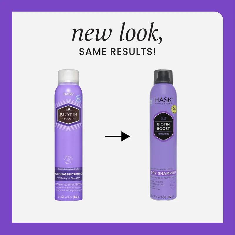 Hask Biotin Thickening Dry Shampoo 122g