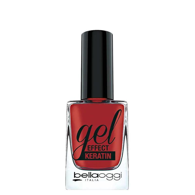 Bellaoggi Nail Polish Gel Effect Keratin - Cherry Passion