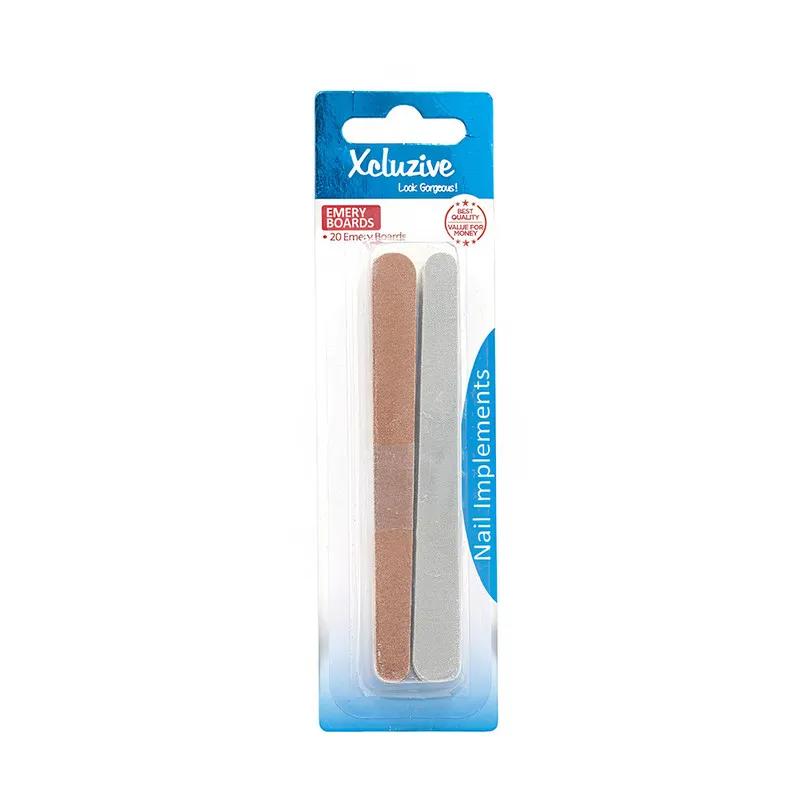 Xcluzive 20 Emery Boards(Coarse/Fine)-12Cms*