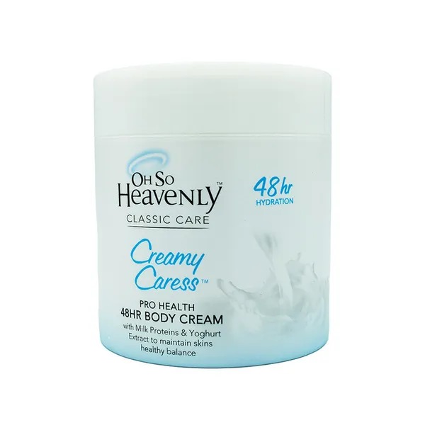 Oh So Heavenly Body Cream 48HR Creamy Caress 470Ml