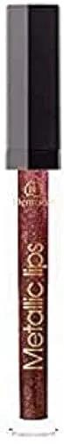 Dermacol Liquid Mettalic Lipstick | (Chili Chocolate)