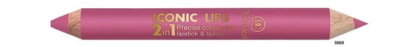 Dermacol Iconic Lips 2in1 Lipstick & Lipliner | (No 2)
