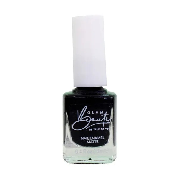 GlamBeaute Nail Enamel 47 - Solid Black